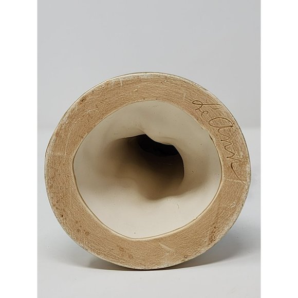 Beautiful Hand Painted Ceramic Angel With Fresh Vegetables And Flowers‎ - Picture 7 of 10